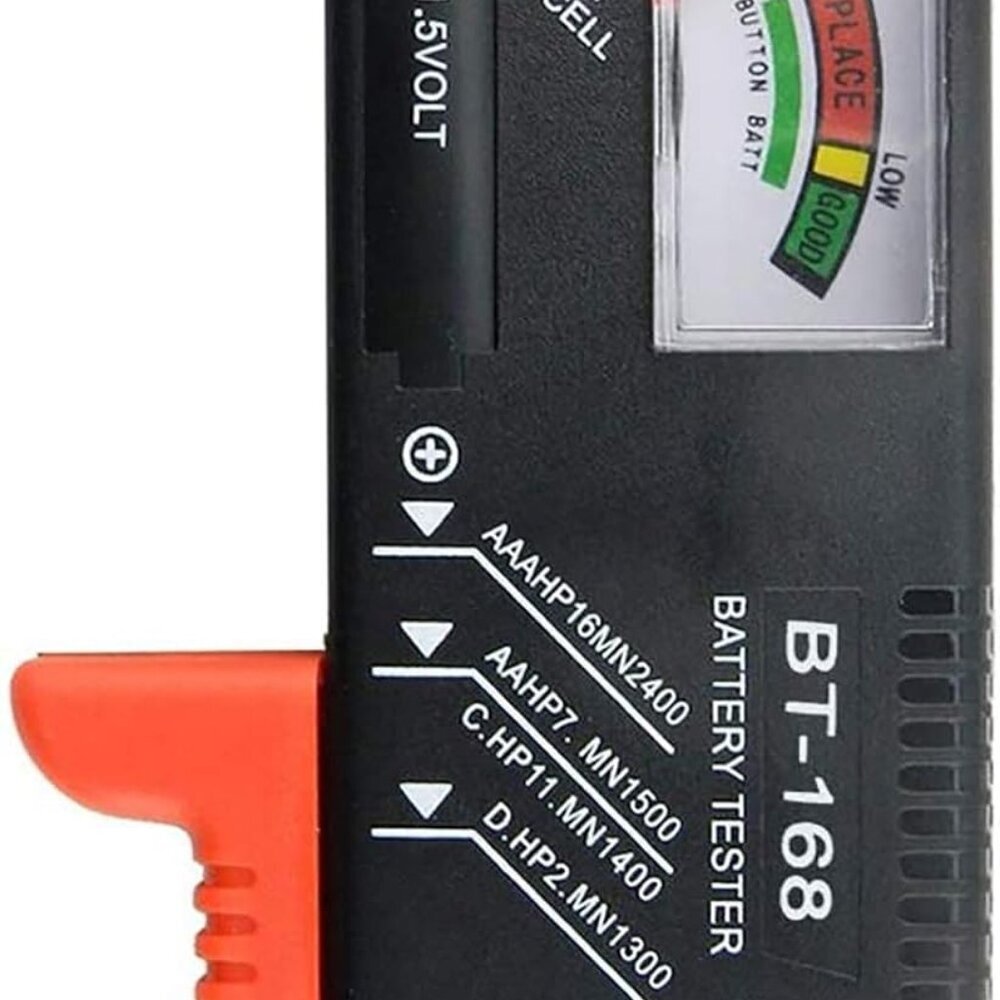 Battery Tester, Universal Battery Checker Small Battery Testers for AAA AA C D 9